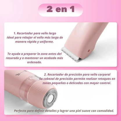 rasuradora 2 en 1